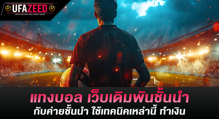 แทงบอล เว็บเดิมพันชั้นนำ ลุ้นบอลได้ทุกลีก เรตต่อรองสูง