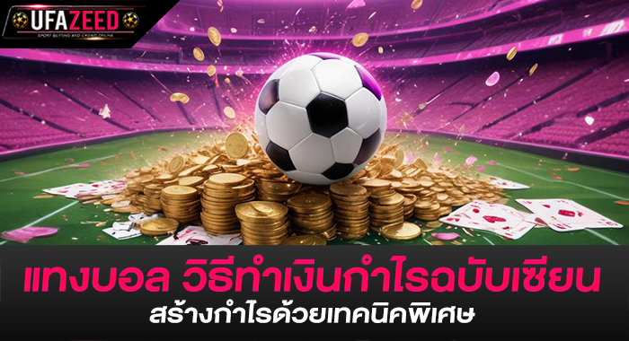 แทงบอล วิธีทำเงินกำไรฉบับเซียน สร้างกำไรด้วยเทคนิคพิเศษ